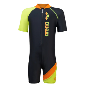 Arena Junior 1PC UV S/S Half Suit - AUV24306