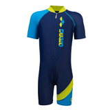 Junior 1PC UV S/S Half Suit - AUV24306