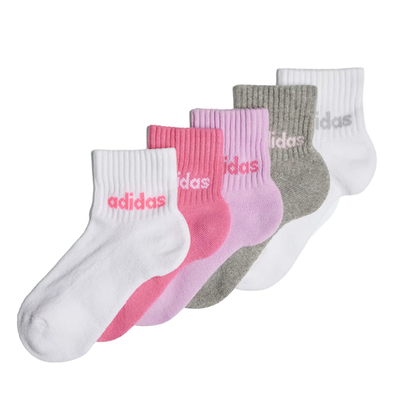 Linear Ankle Socks 5 Pairs - IR8229