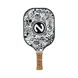 Fibreglass Surface Street Graffiti Pickleball Paddle - MX-51-1