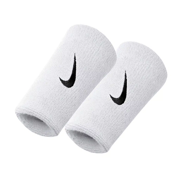 Nike Swoosh Doublewide Wristband 2PK - N.NN.05.101