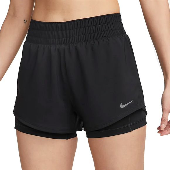 Nike Dri-FIT One Mid-Rise 3IN 2IN1 Shorts W - DX6013-010