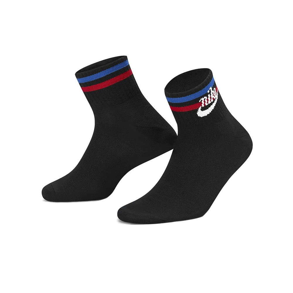 Nike Sportswear Everyday Essential Ankle Socks 3 Pairs - DX5080-010 ...
