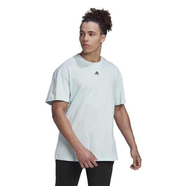 adidas Essentials FeelVivid Drop Shoulder T-Shirt - Beige | adidas UK