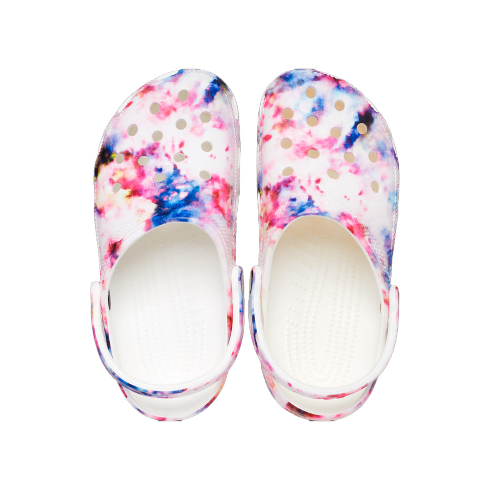 Tie dye mania fashion clog